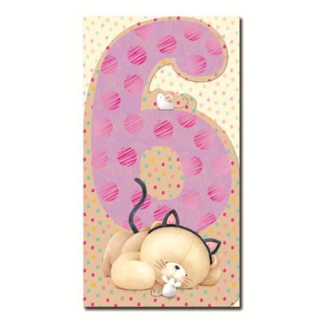 6th Birthday Forever Friends Card